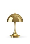 Lampa stołowa przenośna PANTHELLE V3 160 mosiądz metalizowany - LED 2.5W 2700K IP44 - LOUIS POULSEN