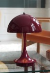 Lampa stołowa przenośna PANTHELLE V3 160 bordowy - LED 2.5W 2700K IP44 - LOUIS POULSEN