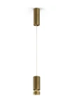 Oprawa oświetleniowa wisząca wewnętrzna 432 WAYS bronze - LED 6,7W 2700K 753lm 220-240V AC ON-OFF IP20 - PANZERI