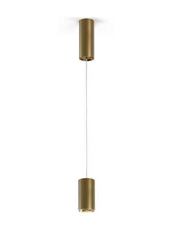 Oprawa oświetleniowa wisząca wewnętrzna 432 WAYS bronze - LED 6,7W 2700K 753lm 220-240V AC ON-OFF IP20 - PANZERI