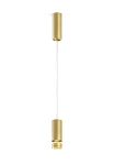 Oprawa oświetleniowa wisząca wewnętrzna 432 WAYS matte brass - LED 6,7W 2700K 753lm 220-240V AC ON-OFF IP20 - PANZERI