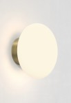 Oprawa oświetleniowa ścienna wewnętrzna ZEPPO WALL matowy mosiądz szczotkowany - 33W G9 IP44 - ASTRO