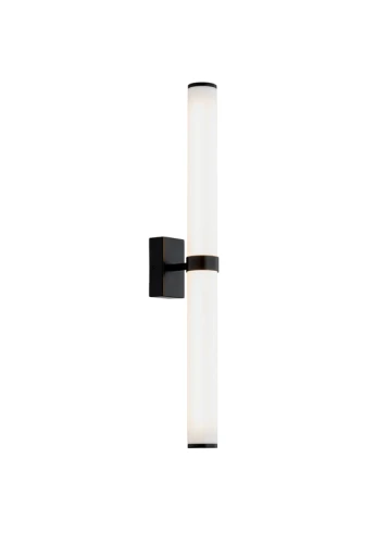 Kinkiet wewnętrzny BATUMI opal połysk-czarny - LED 24W 2540lm 3000K 230V IP44