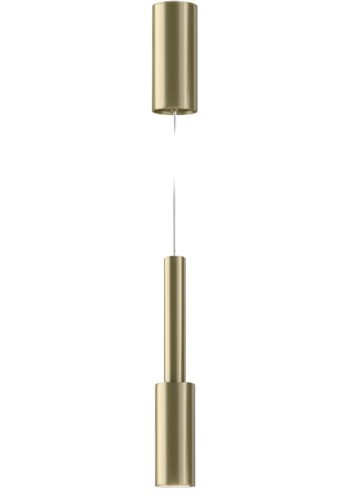 Lampa sufitowa wisząca TUBINO L05 champagne