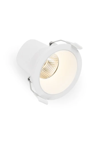 Oprawa oświetleniowa sufitowa wpuszczana LIBERTAD 6 biała - LED 6W 2700-3000-4000K 478-545-537lm 220-240V IP44 TRIAC 60° UGR <19 - HOFF LIGHT