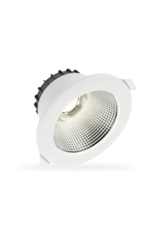 Oprawa oświetleniowa sufitowa wpuszczana BOSTON 10 biała - 10W 2700-3000-4000K 800-905-870lm 350mA IP64 60° UGR <19 - HOFF LIGHT