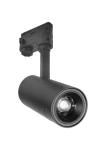 Lampa do montażu na szynie 3-fazowej, regulowana funkcja zoom TOKYO 15 czarna - LED 15W 2700K: 955-1080lm 3000K: 985-1115lm 4000K: 1060-1200lm 100-240V IP20 15°-55° - HOFF LIGHT