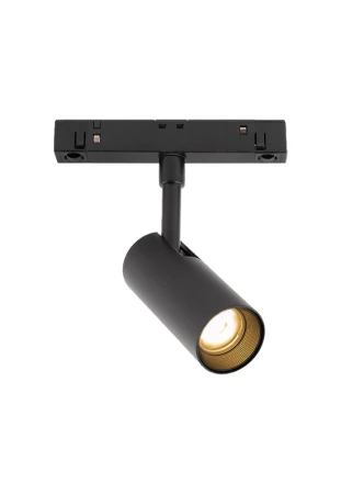 Lampa do montażu na szynie 3-fazowej, regulowana ASSEN 10 czarna - 10W 2700K 840lm 48V IP20 30° DALI - HOFF LIGHT 