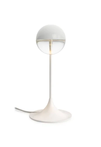 Lampa stołowa wewnętrzna biała BOULY - 1 x 4 LED 0,96 W 2700K 454lm 40° 230V 350mA IP40 PUSH-DIM - Trizo21