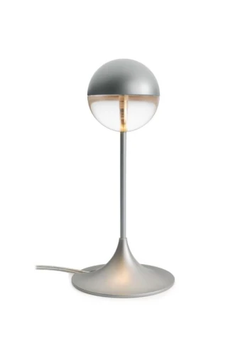 Lampa stołowa wewnętrzna szara BOULY - 1 x 4 LED 0,96 W 2700K 454lm 40° 230V 350mA IP40 PUSH-DIM - Trizo21