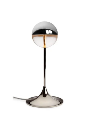 Lampa stołowa wewnętrzna chromowana BOULY - 1 x 4 LED 0,96 W 2700K 454lm 40° 230V 350mA IP40 PUSH-DIM - Trizo21