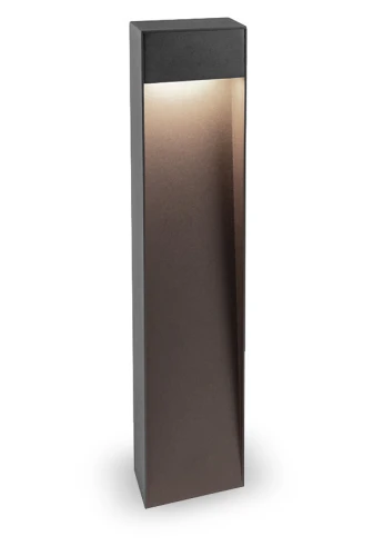 Słupek oświetleniowy STOCKHOLM 600 antracyt - LED SMD 9W 4CCT SWITCH 2200-2700-3000-4000K 580-630-670-710lm 220-240V IP65 45°- HOFF LIGHT
