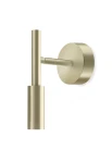 Oprawa naścienna kinkiet TUBINO champagne - LED 6,5W 2700K 339lm 220-240V AC ON-OFF IP20 - PANZERI