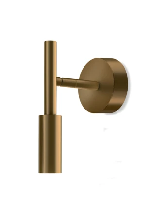 Oprawa naścienna kinkiet TUBINO bronze - LED 6,5W 2700K 339lm 220-240V AC ON-OFF IP20 -PANZERI 