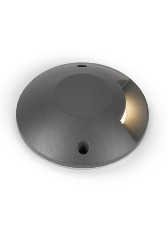 Oprawa oświetleniowa gruntowa zewnętrzna DUBLIN 1 SIDE antracyt - LED COB 6W 3000K 110lm 100-240V IP67 36°- HOFF LIGHT