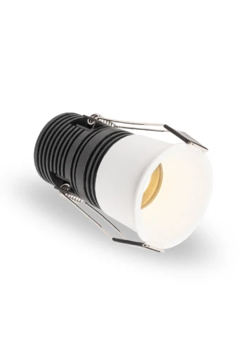 Oprawa oświetleniowa sufitowa wpuszczana GRAZ MINI biała - LED COB 7W 3000K 480lm 350mA IP65 24° - HOFF LIGHT