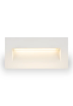 Lampa natynkowa ścienna BERGEN 4 CCT SWITCH biała - LED SMD 5W 2200-2700-3200-4000K 345-370-390-420lm 220-240V IP65 60°- HOFF LIGHT