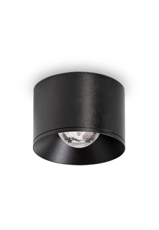 Oprawa oświetleniowa sufitowa natynkowa PUCK L NT black - LED 15W 1280lm 3000K IP20 37° - ARKOSLIGHT