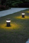 Słupek oświetleniowy BELIZE 250 antracyt - LED SMD 8W 2700K 290lm 100-240V IP65 360°- HOFF LIGHT