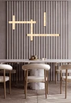Lampa wisząca wewnętrzna 25421 piaskowa czerń-alabaster - LED 93W 3000K 6740lm 220-240V IP20 Triac