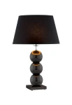Lampa stołowa wewnętrzna FUDŻI czarny-czarny - E27 15W 230V IP20