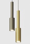 Lampa sufitowa wisząca TUBINO L05 champagne /  L30 titanium