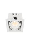Oprawa oświetleniowa sufitowa wpuszczana COLOMBIA 10 biała - LED COB 10W 2700-3000-4000K 670-685-800lm 250mA IP20 36° - HOFF LIGHT 