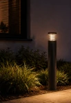 Słupek oświetleniowy zewnętrzny BARBADOS 110 cm rdzawy - LED 15W E27 220-240V IP55 ON-OFF - PAN