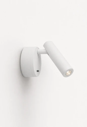 Lampa naścienna wewnętrzna ICELAND biała - LED COB 3W 3000K 160lm100-240V IP20 40° - HOFF LIGHT