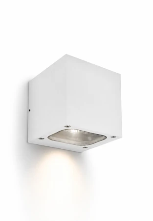 Lampa naścienna zewnętrzna GHANA 6 biała - LED COB 6W 3000K 410lm 100-240V IP54 35° - HOFF LIGHT