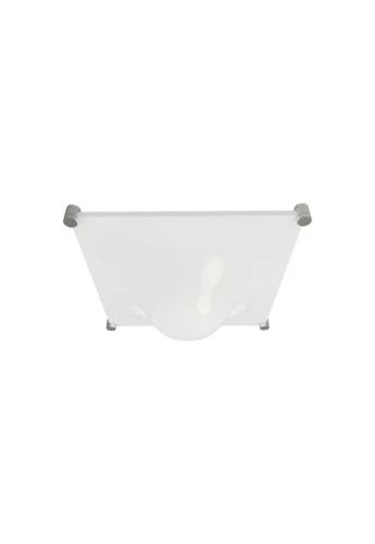 Lampa sufitowo ścienna wewnętrzna BOLLA 35 biały matowy-szary - 16W E27 1950lm 2700K 230V IP20 - MARTINELLI LUCE
