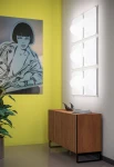 Lampa sufitowo ścienna wewnętrzna BOLLA 35 biały matowy-szary - 16W E27 1950lm 2700K 230V IP20 - MARTINELLI LUCE