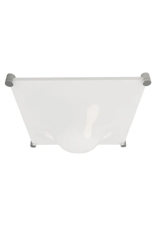 Lampa sufitowo ścienna wewnętrzna BOLLA 60 biały matowy-szary - 16W E27 1950lm 2700K 230V IP20 - MARTINELLI LUCE