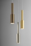 Lampa sufitowa wisząca TUBINO L05 champagne /  L30 titanium / L17 bronze