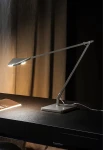 Lampa wolnostojąca biurkowa JACKIE titanium - LED 10W 3000K 706lm 220-240V AC dimmable Step DIM - PANZERI