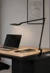 Lampa biurkowa z zapięciem bocznym JACKIE black - LED 10W 3000K 706lm 220-240V AC dimmable Step DIM - PANZERI - aranżacja