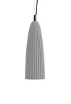 Lampa wisząca SAHARA Ø14 matowy szary - E27 70W 230V IP20 - KARMAN