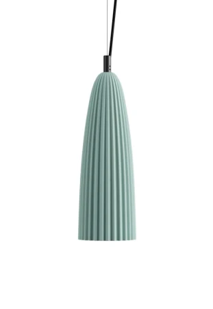 Lampa wisząca SAHARA Ø14 szałwiowa zieleń - E27 70W 230V IP20 - KARMAN