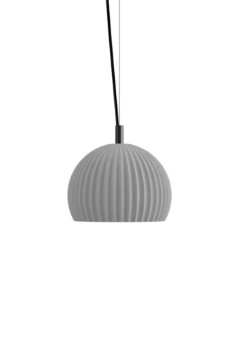 Lampa wisząca SAHARA Ø23 matowy szary - E27 70W 230V IP20 - KARMAN