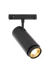 Reflektor regulowany do montażu na szynie ASSEN 20 ZOOM czarny - 20W 2700K 1470lm 48V IP20 15-36° UGR <19 DALI - HOFF LIGHT