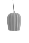 Lampa wisząca SAHARA Ø29 matowy szary - E27 70W 230V IP20 - KARMAN