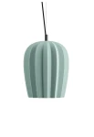 Lampa wisząca SAHARA Ø29 szałwiowa zieleń - E27 70W 230V IP20 - KARMAN