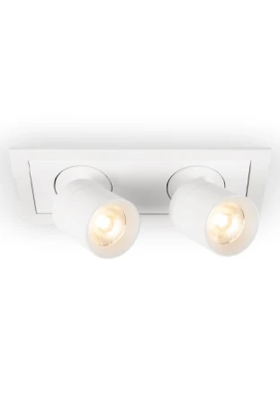 Oprawa oświetleniowa sufitowa wpuszczana PALERMO 6 biała - LED SMD 6W 3000K 420lm 700mA IP20 24° UGR <19 - HOFF LIGHT
