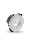 Oprawa oświetleniowa sufitowa wpuszczana BANGKOK biała - LED SMD 6W 2700-3200-4000K 490-570-545lm 220-240V IP65 60° UGR <19 TRIAC - HOFF LIGHT