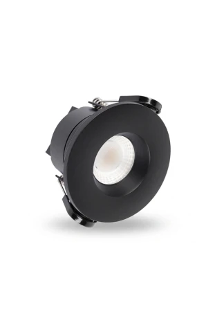 Oprawa oświetleniowa sufitowa wpuszczana BANGKOK czarna - LED SMD 6W 2700-3200-4000K 490-570-545lm 220-240V IP65 60° UGR <19 TRIAC - HOFF LIGHT