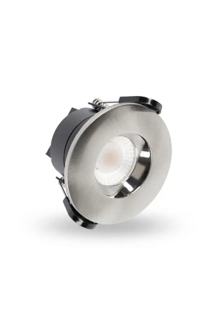 Oprawa oświetleniowa sufitowa wpuszczana BANGKOK chromowana - LED SMD 6W 2700-3200-4000K 490-570-545lm 220-240V IP65 60° UGR <19 TRIAC - HOFF LIGHT