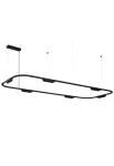 Oprawa sufitowa wisząca CORE czarna - LED 38W 3000K 6x338lm 200-240V AC 36° IP20