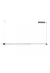Lampa wisząca wewnętrzna 25446 szczotkowana kawa - LED 33W 3000K 2460lm 220-240V 50/60 Hz IP20 Triac