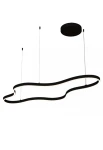 Lampa wisząca wewnętrzna 25415 piaskowa czarń - LED 95W 3000K 3050lm 220-240V 50/60 Hz IP20 Triac