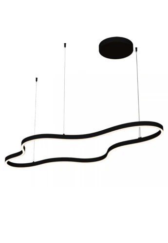 Lampa wisząca wewnętrzna 25415 piaskowa czarń - LED 95W 3000K 3050lm 220-240V 50/60 Hz IP20 Triac